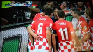 World Cup 2014:Croatia vs Brazil