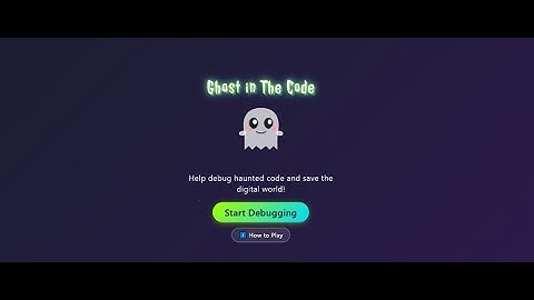 Kiroween Demo: Ghost in The Code