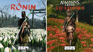 Assassin’s Creed Shadows vs Rise of the Ronin - Physics and Details Comparison