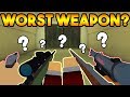 WHAT IS THE WORST WEAPON IN ARSENAL?! (ROBLOX)