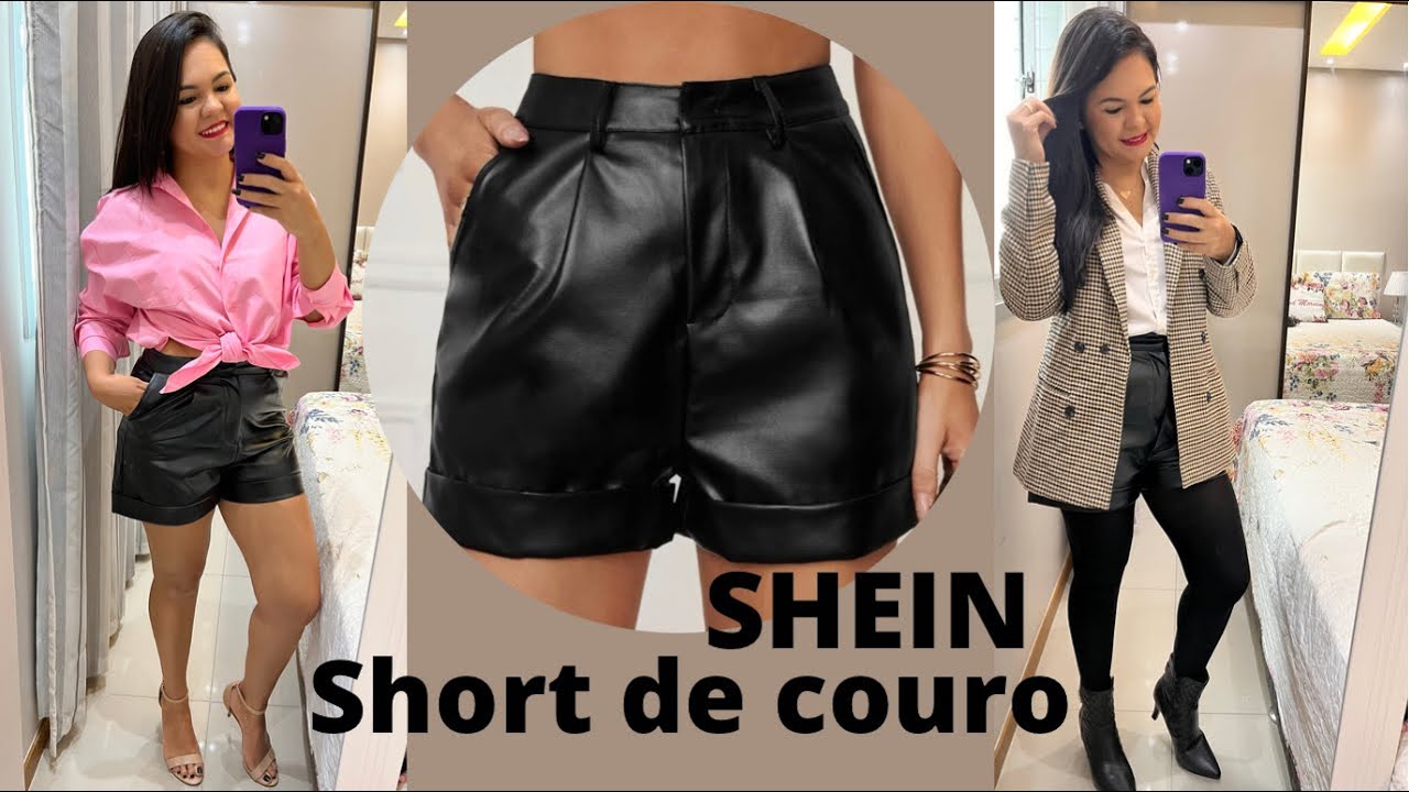 Short Couro