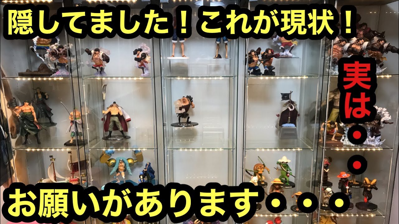 現状のフィギュア部屋が 全てお話します 今後の活動について そしてお願いがあります ワンピースフィギュア部屋 Youtube