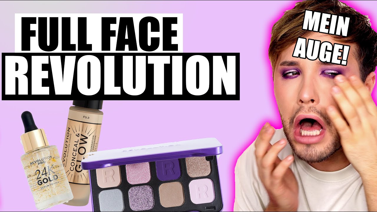Full Face Make Up Revolution 2021 | MEIN ARMES AUGE | Maxim Giacomo