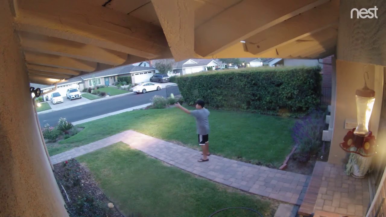 Nest Cam Fail New Tennis Racquet! YouTube