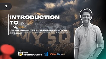 Introduction to MySQL and Database Setup | MySQL Class 1 for Beginners | Learn MySQL Step by Step