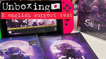 Japan skul: the hero slayer nintendo switch unboxing and english support test