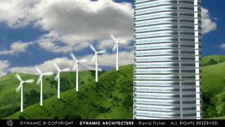 Rotating Tower - Green building - Dynamic Architecture