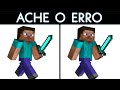 Encontre os 7 erros do Minecraft | Jogo Dos 7 Erros