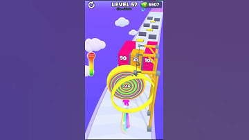 Layer Man game Level 57 #shorts #games #trainrunning #funny #racinggame 🤣@Queenlobonika
