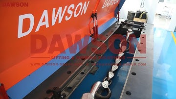 DAWSON TONSBERG MOORING LINK & STAINLESS STEEL FAIRLEAD MANDAL SHACKLE DNV TESTING