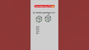 Dice Reasoning Tricks 😎 | Dice Reasoning ✅️