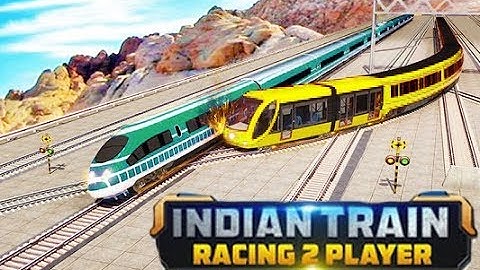 Indian Train Racing Games 3D - Multiplayer | Android Gameplay | Friction Games