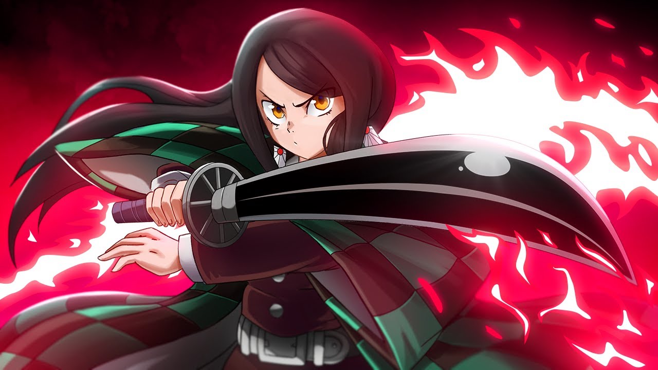 Amanda on X: Fiz um Tanjiro Kamado de Demon Slayer (Kimetsu no