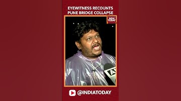 Eyewitness Recounts Bridge Collapse, 4 Dead, 51 Injured Amid Heavy Rain | #punenews #maharashtranews