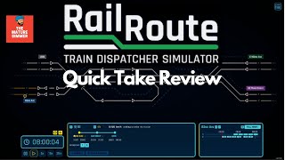 QUICK TAKE REVIEW OF RAIL ROUTE TRAIN DISPATCHER SIMULATOR screenshot 2