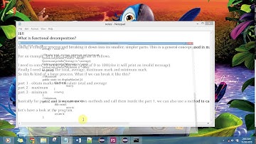 Functional Decomposition
