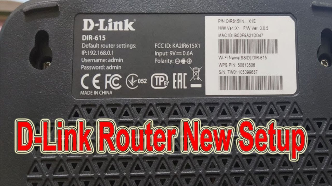 D Link Wireless Router Dir 615 Firmware Update D-Link Router New Setup | DIR-615 - YouTube