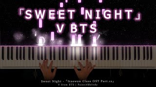 Miniatura de vídeo de ""sweet night" bts v piano cover【itaewon class ost part 12】sheet music"