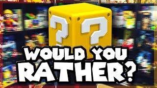 Nintendo Edition: WOULD YOU RATHER? Answering YOUR Questions!