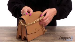 Tory Burch Robinson Spazzolato Leather Convertible Shoulder Bag