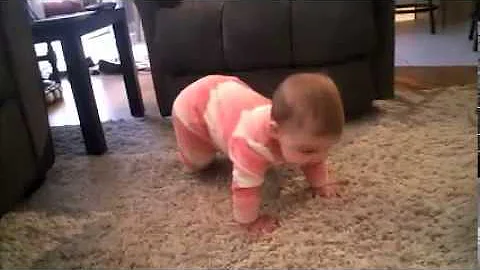 Lydia crawling