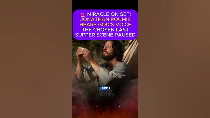 Miracle on Set: Jonathan Roumie Hears God’s Voice — The Chosen Last Supper Scene Paused