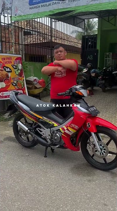 jadi anak motor dulu ,Suzuki Satria 2 tak 2004  #satria #2tak #satriahiu #balapliar