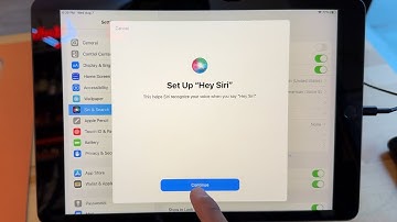 How To Turn On Siri For iPad In Less Than 20 Seconds!