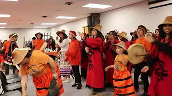 Gitmaxmak'ay Dancers at Community Dinner