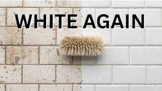 How to Restore Dirty Grout & Remove Pink Mold (The Science of Clean)