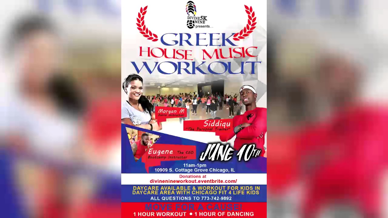 Divine 9 House music workout YouTube