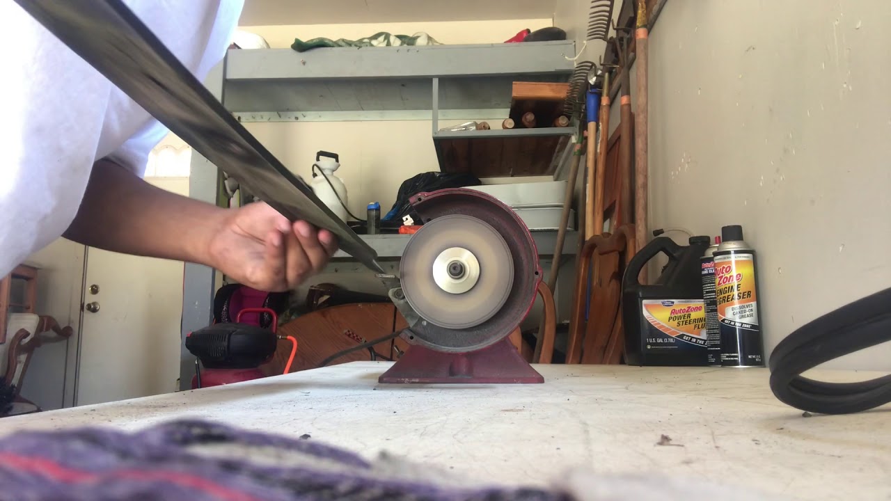 Vlog 4 Did I Sharpen My Zero Turn Mower Blades Wrong? YouTube