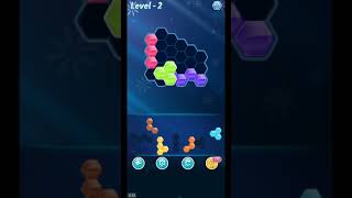 BLOCK HEXA PUZZLE ROTATE PACK 7 HOLIC LEVEL 2 ANSWERS screenshot 1