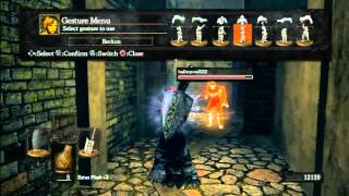 Dark Souls - Bullet Time & Perfect Dual Plunge
Just a touch of of Bullets scene-stealing performance in the Red Sonya stream. He makes a timely entrance to back stab an invader and then follows it up with a perfect dual plunge attack on the Giant Undead Rat. He finishes with a Sun-Bro assist on the Gaping Dragon with a near simultaneous killing blow. No easy feat considering the lag from the capture, stream and summon. Bullet-time had to be exported from Twitch to record for posterity! Watch live at http://www.twitch.tv/tekfantomreviewer Dark Souls - Bullet Time & Perfect Dual Plunge