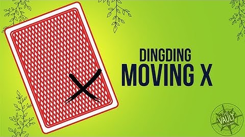 The Vault - Moving X by Ding Ding