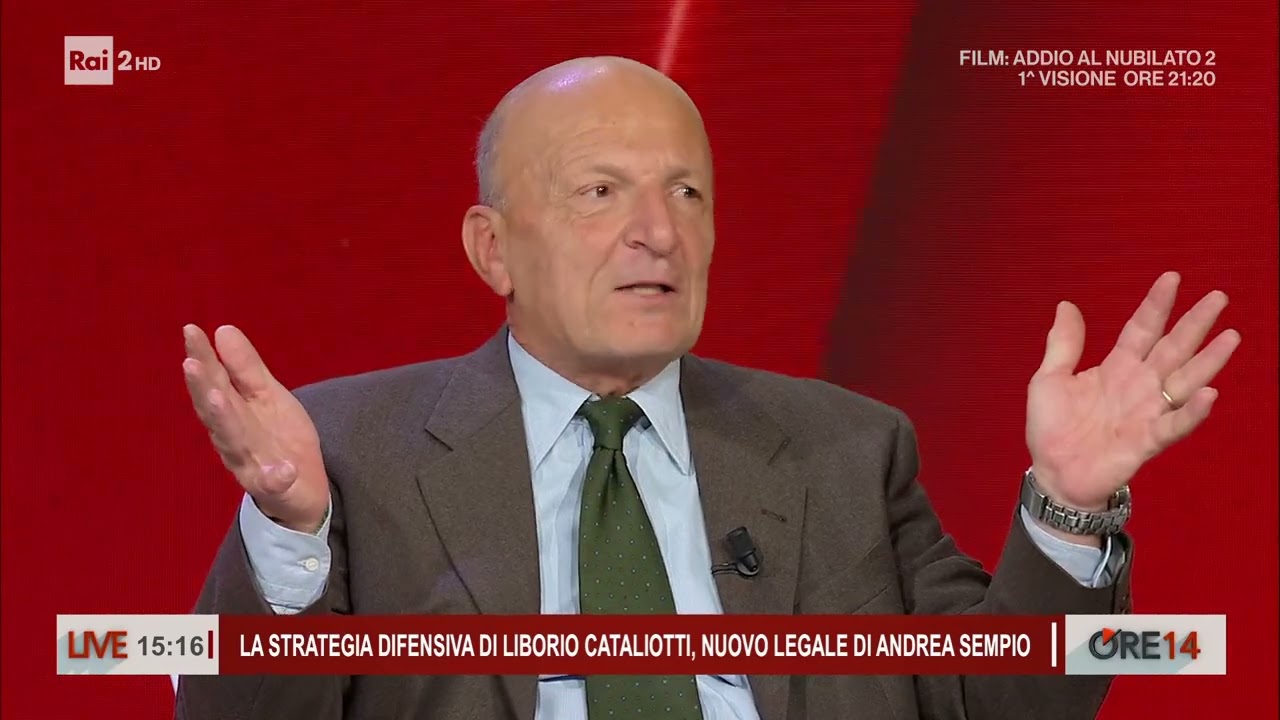 Garlasco, la strategia difensiva del nuovo legale di Andrea Sempio - Ore 14 del 24/10/2025