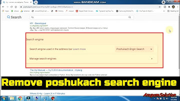 How to Remove Poshukach Browser | Poshukach Redirect search engine Virus Removal - Remove Poshukach