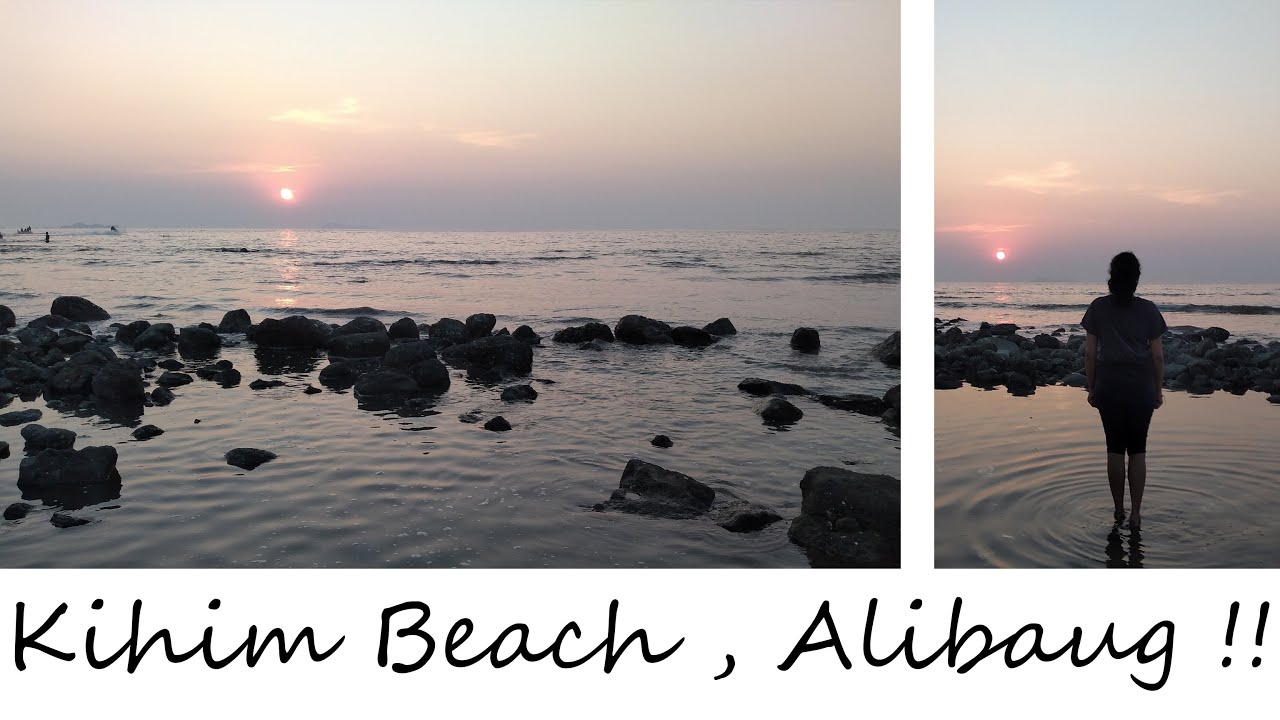 Kihim Beach , Alibaug !! Travel vlog !! Aditi Kini !!