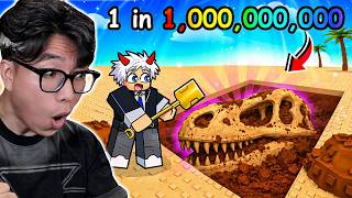 BI HUYNH STRANDED ON A DESERTED ISLAND: DIGGING AND CLEANING TREASURES IN ROBLOX screenshot 3