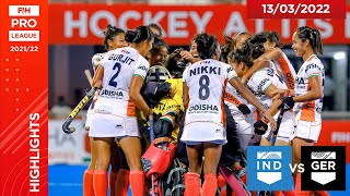 FIH Hockey Pro League Season 3: India vs Germany (Women), Game 2 highlights