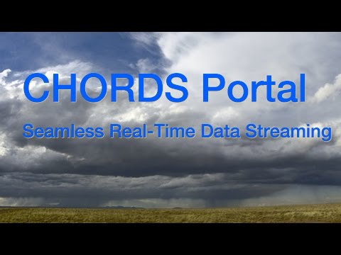 Open Source CHORDS Portal for the Geosciences
