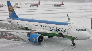 Uzbekistan Airways Airbus A320neo | Flight from Saint Petersburg to Tashkent