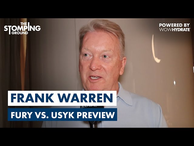 Frank Warren Predicts Tyson Fury KO Over Oleksandr Usyk u0026 Anthony Joshua To Fight The Winner? class=