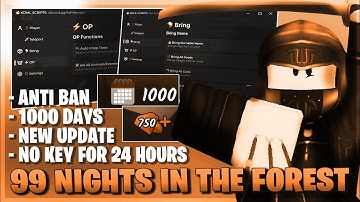 99 Nights In The Forest Script *NO KEY* - New Update, Reach 1000 Days, Bring All & More! 🌲🧟