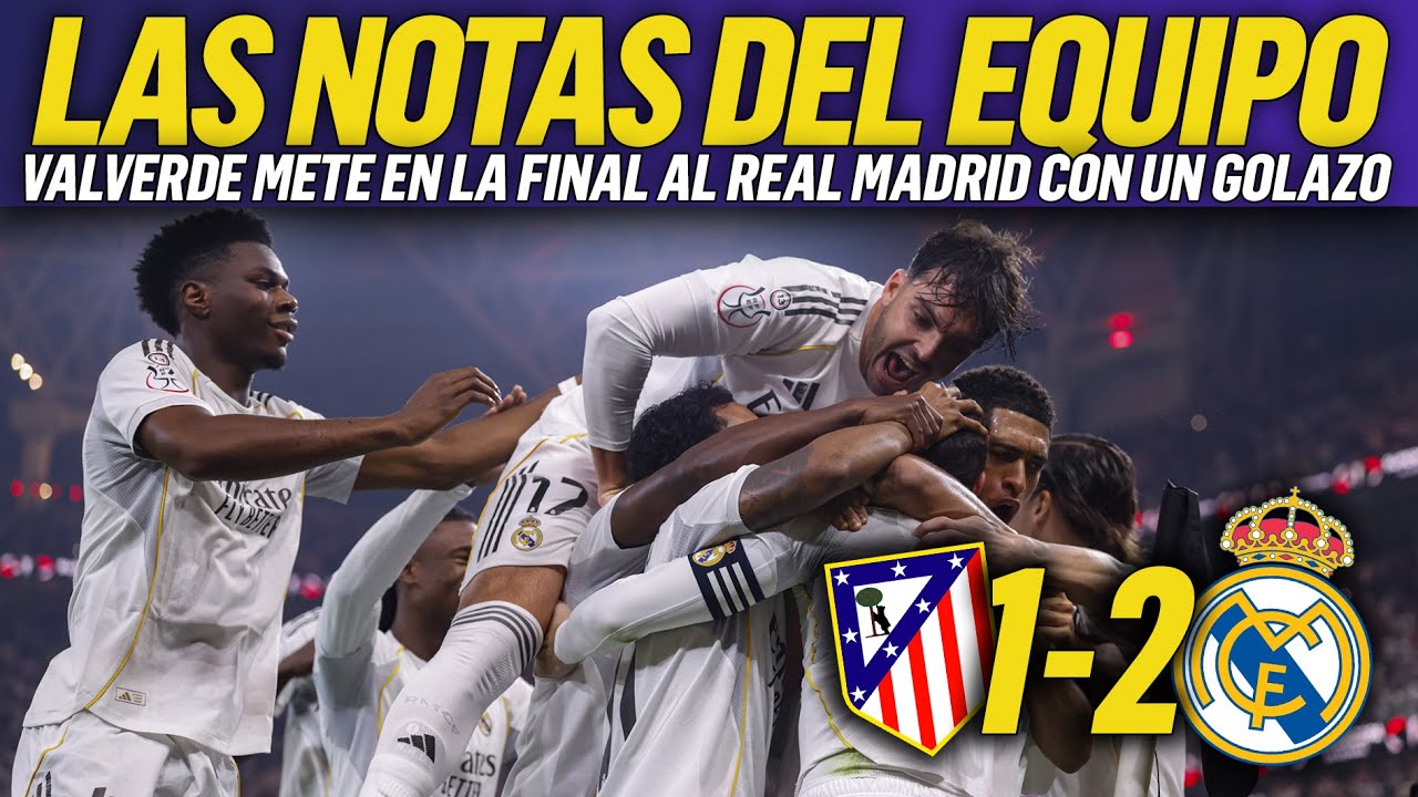 💥APROBADOS y SUSPENSOS tras la VICTORIA del REAL MADRID contra el ...
