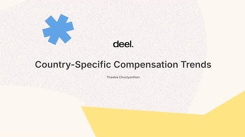 Country-Specific Compensation Trends