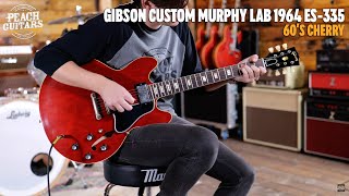 No Talking...Just Tones | Gibson Custom Murphy Lab 1964 ES-335 60's Cherry