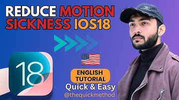 ios18 Preventing Motion Sickness How To Use Vehicle Motion Cues To Reduce Motion Sickness On iPhone