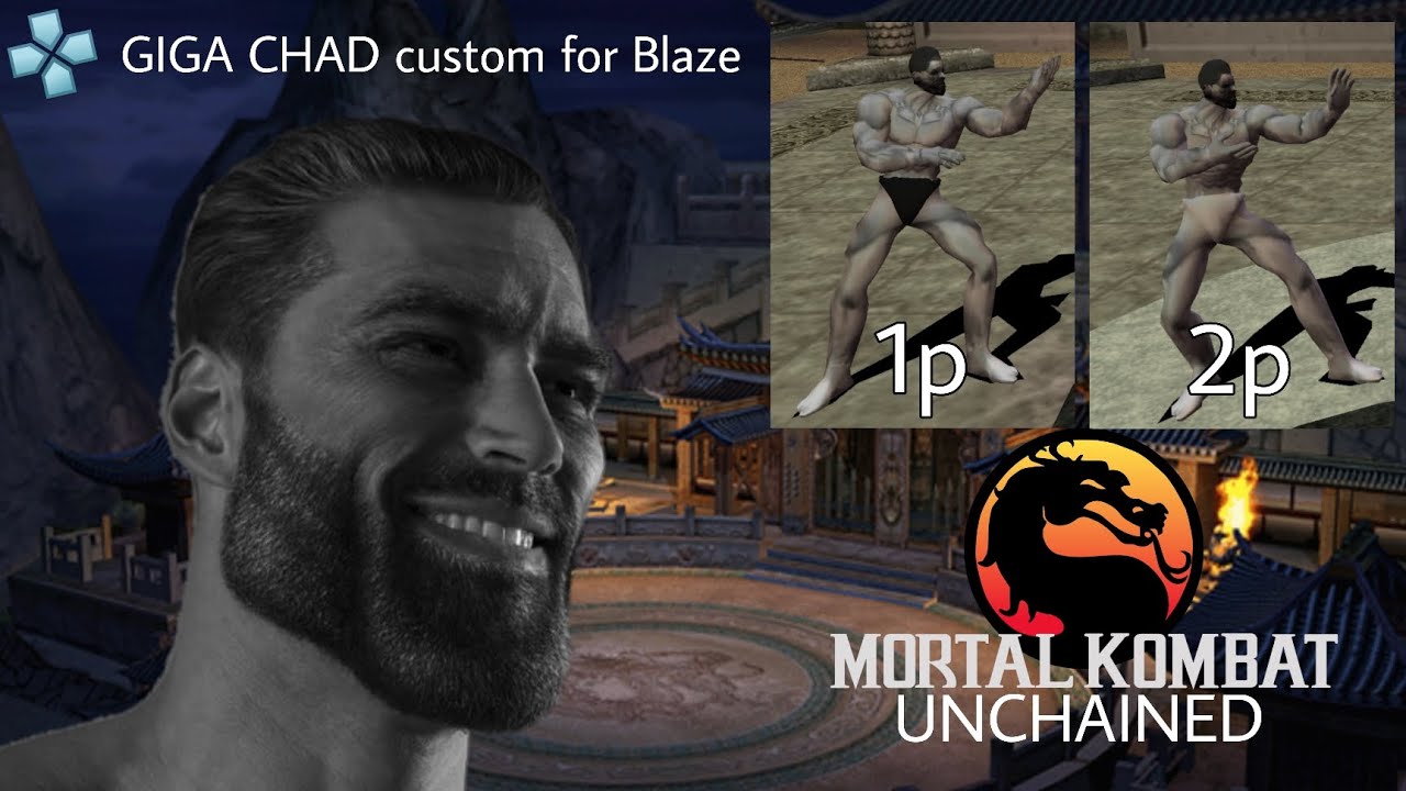 Mortal Kombat Unchained | Giga Chad costume for Blaze - YouTube