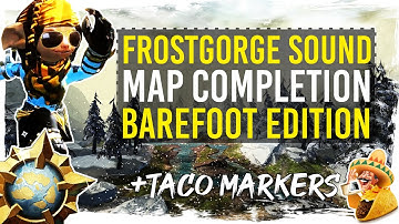 Guild Wars 2 - Frostgorge Sound Map Completion with TacO Markers